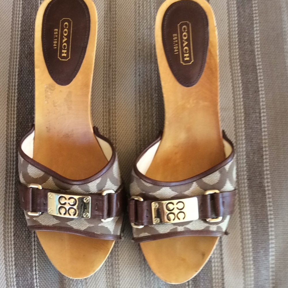 Coach sandals Sz.9 1/2B.